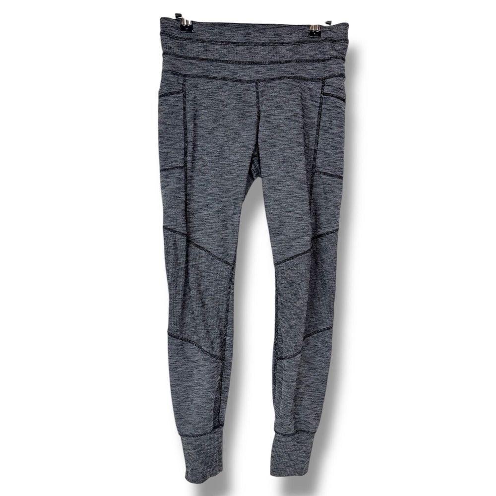 Athleta Tights Womens‎ Medium Activewear Excursion Pocket Gray